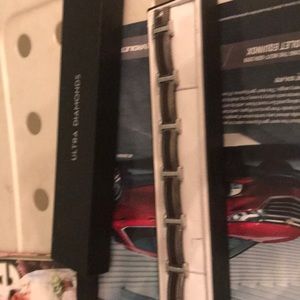 Brown and silver men’s bracelet